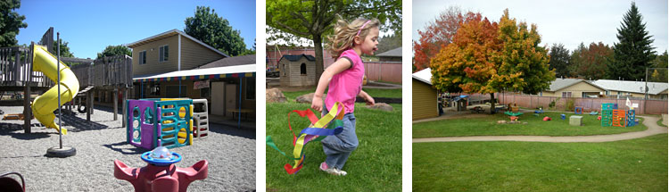 kids playing outside